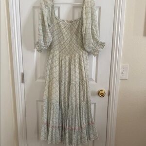 Elegant Floral Print Dress